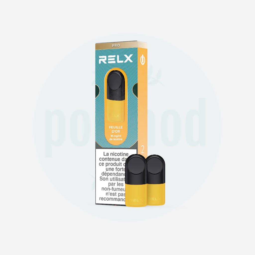 RELX Capsules - Blond Classique - Feuille d'or