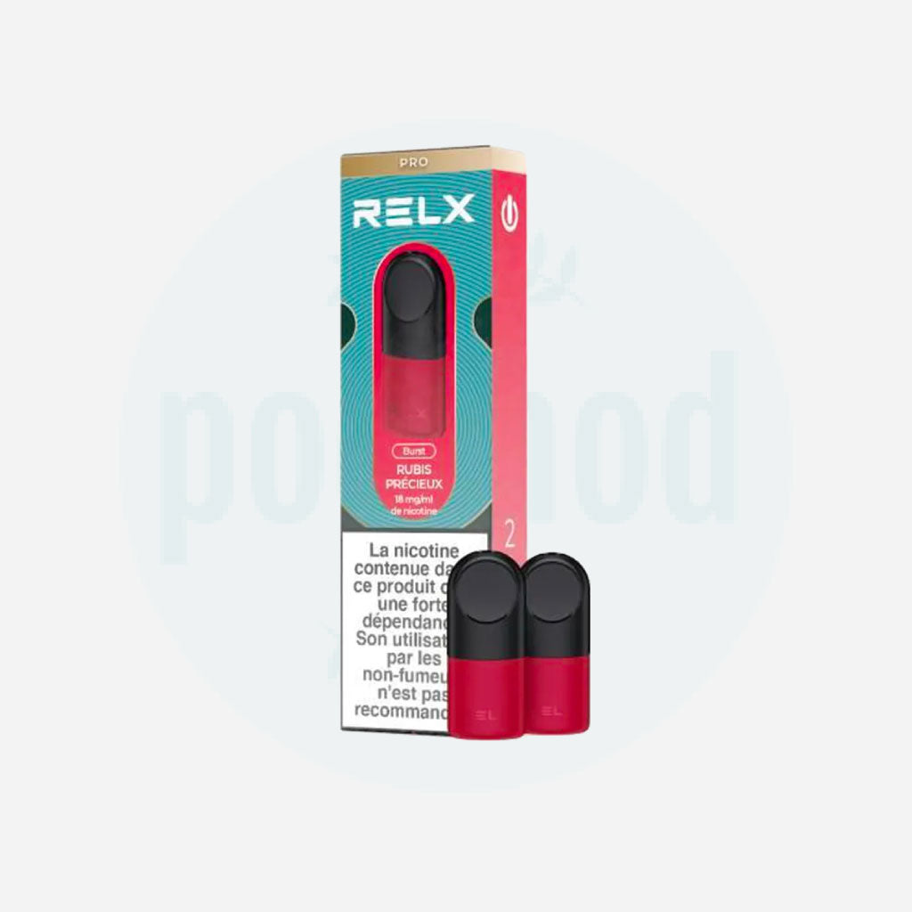 RELX Capsules - Framboise rubis - Rubis précieux